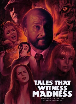 Tales That Witness Madness - Geschichten, die zum Wahnsinn führen - 2-Disc Limited Uncut Mediabook von Wicked Vision - Limitiert auf 333 & nicht nummeriert - DVD & Blu-ray - Cover B - Neu & OVP